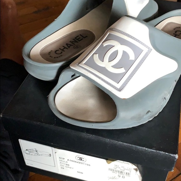 chanel beach shoes